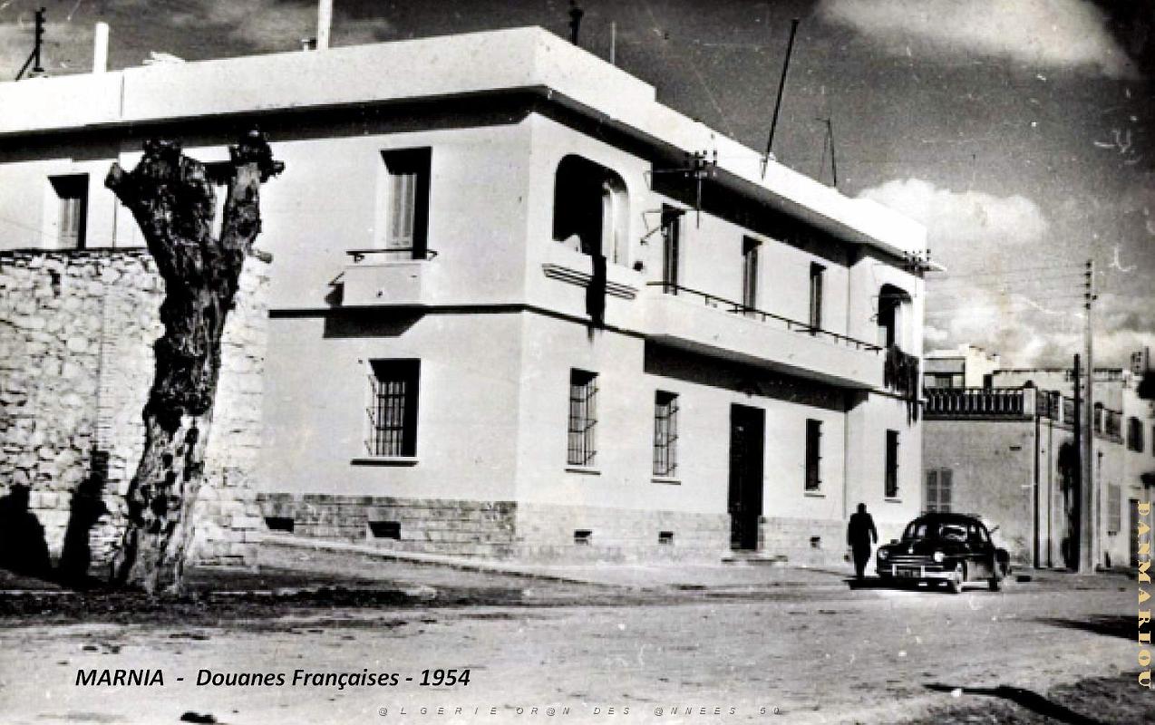 Marnia - Douanes Francaises - 1954.jpg